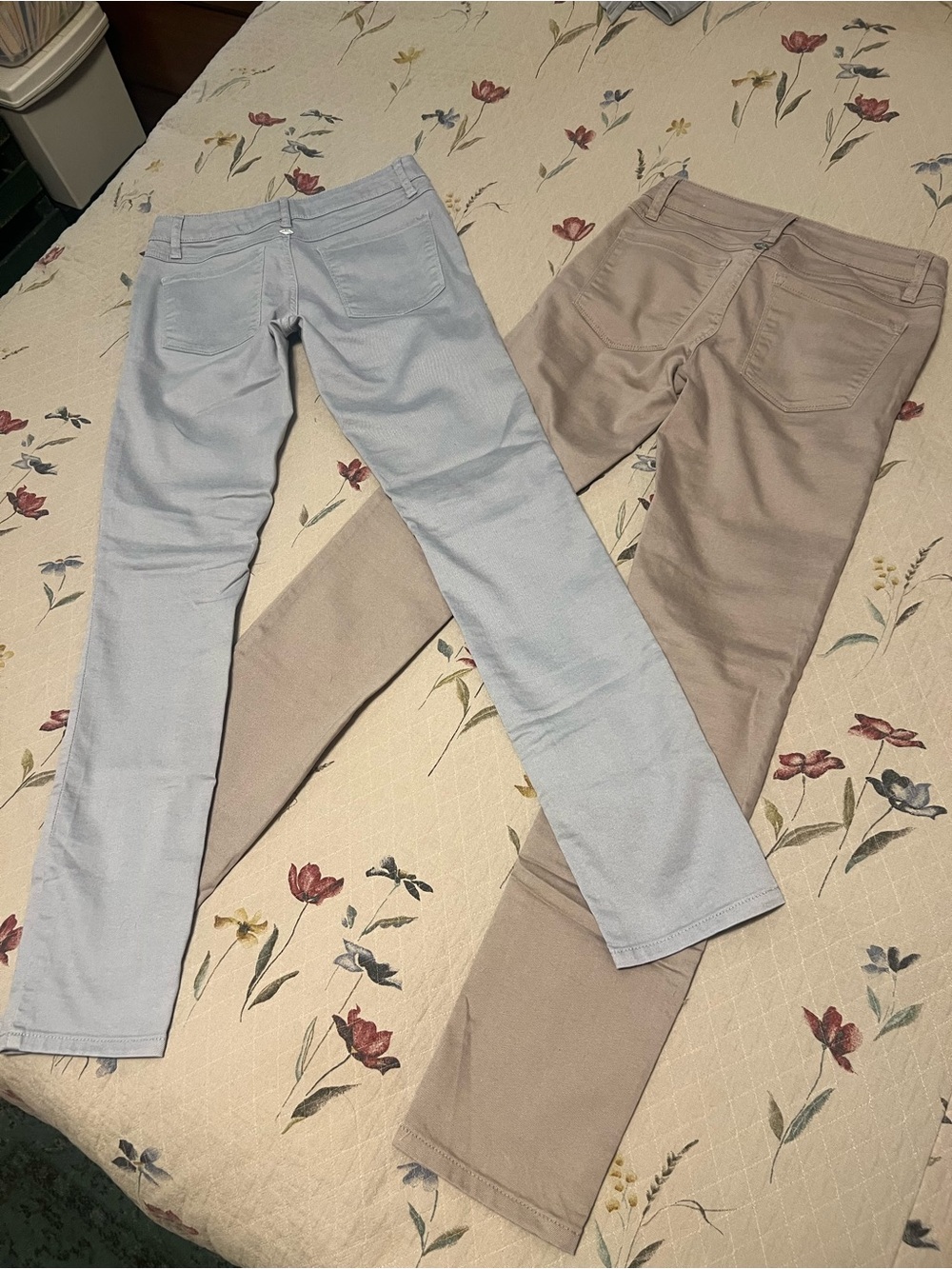 Prana Skinny Jeans in Light Blue and Beige Taupe - Picture 2 of 5